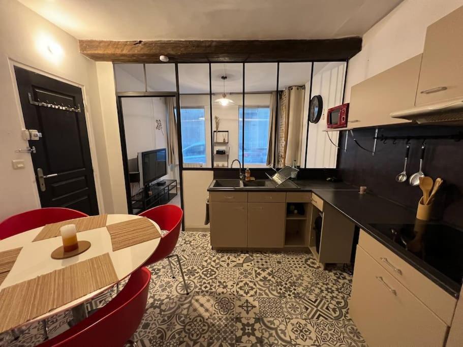 Apartmán « La Coquille Ancree » Dieppe Exteriér fotografie